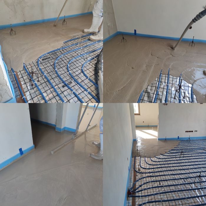 Posadzki wylewki anhydrytowe płynny styropian styrobeton