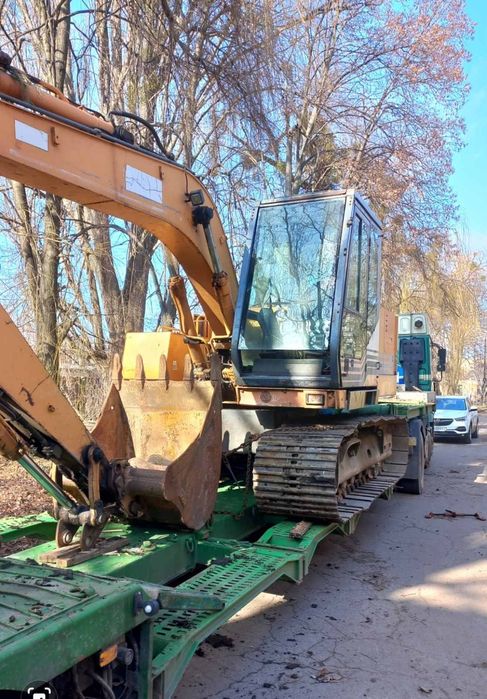 Услуги(аренда) гусеничного экскаватора CASE