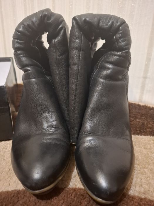 Шкіряні чоботи 38р.