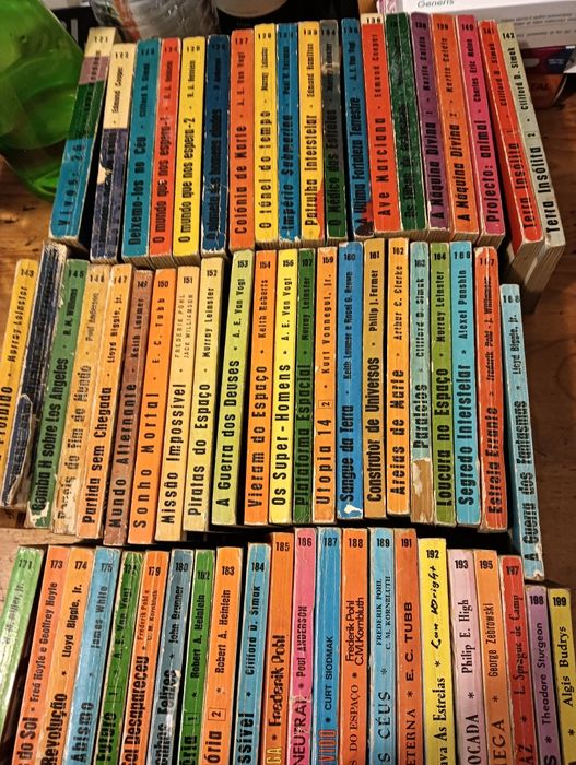 Livros antigos da Argonauta