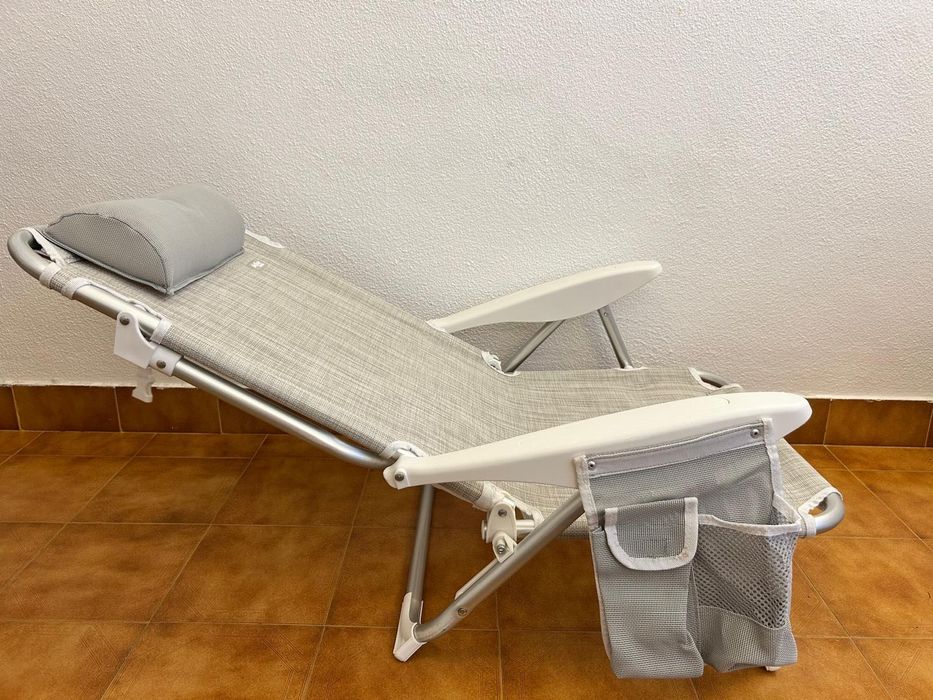 CADEIRA PRAIA portátil em Alumínio NOVA