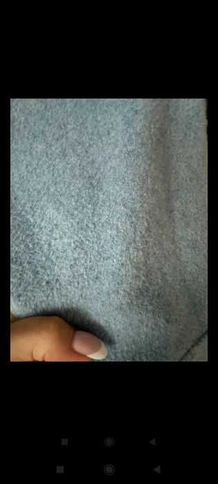 Wełniany płaszcz Zara S