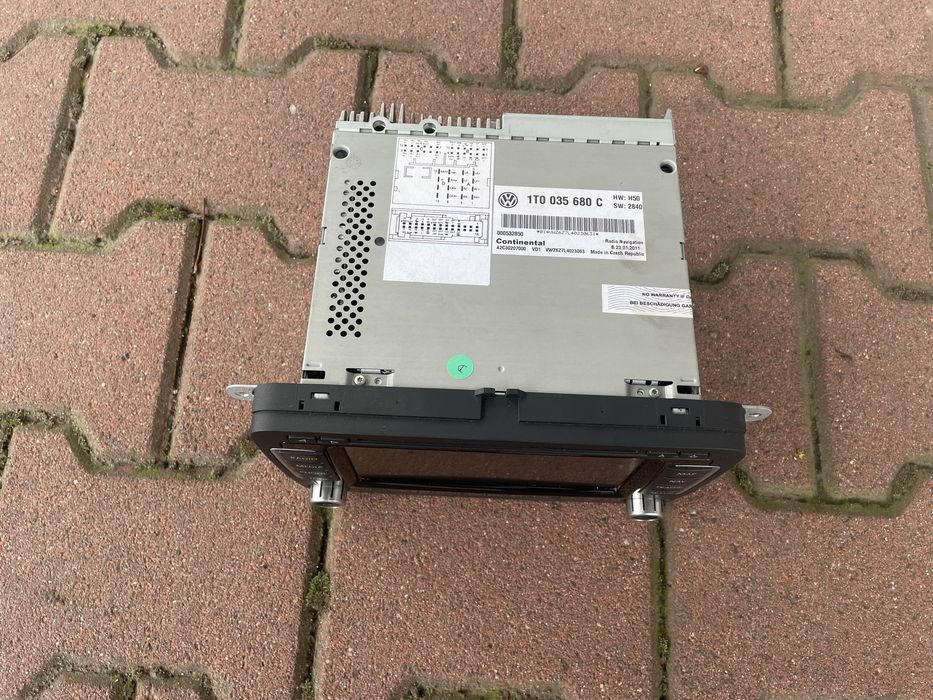 Volkswagen Radio RNS510 Nawigacja
