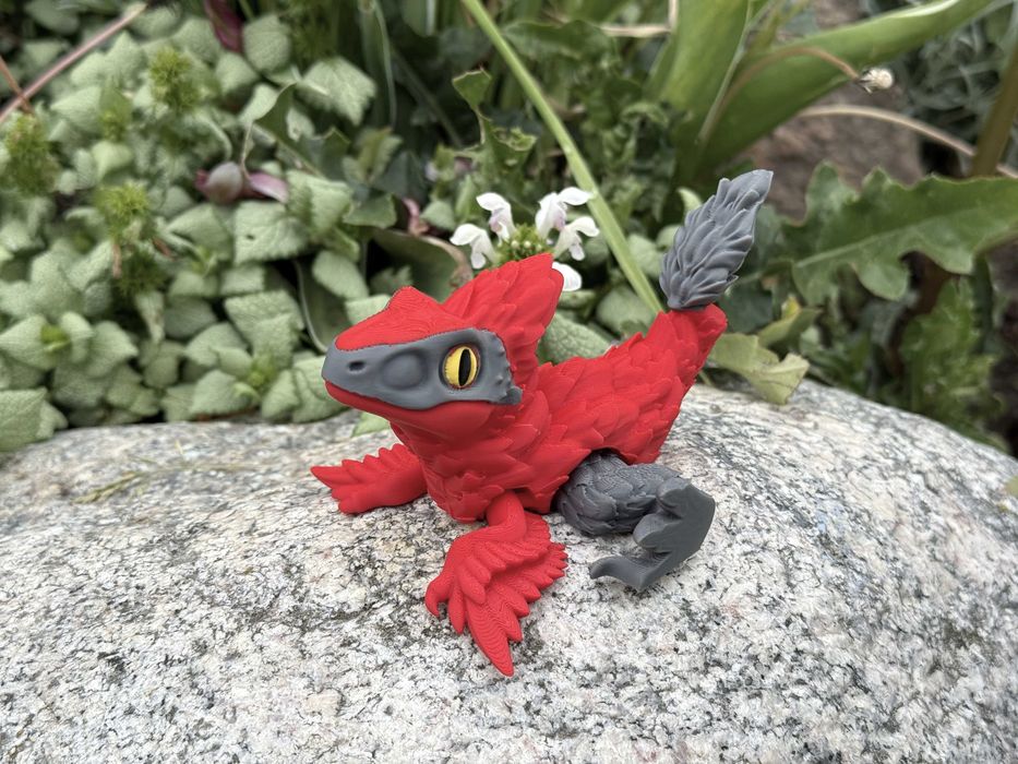 Dinozaur Pyroraptor 3D – ruchoma figurka inspirowana pierzastym drapieżnikiem