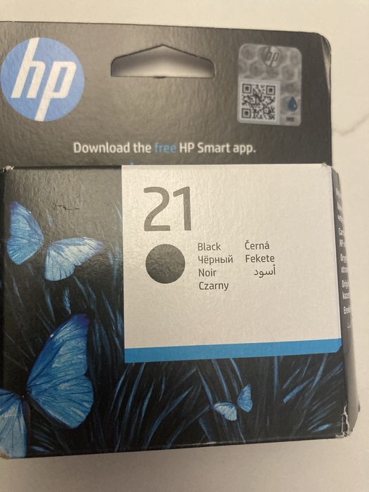 Zestaw tuszy hp oryginał nowe zapakowane 21 22