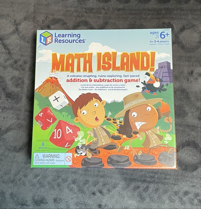 Learning Resources Math Island! — розвивальна настільна гра з математики