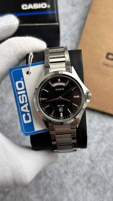 Годинник Casio MTP-1381 Black | Наручные часы касыо | мужские A159