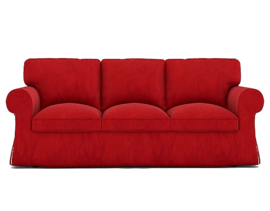 Pokrowiec na sofę 3 osobową nierozkładaną Ektorp