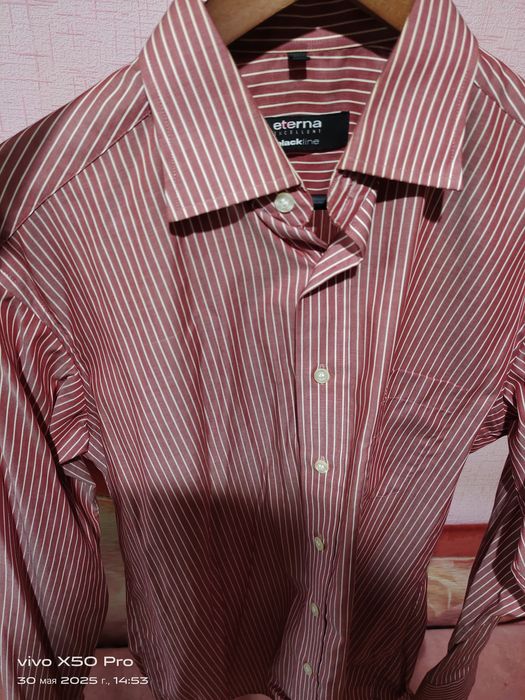 Рубашка классика мужская етерна