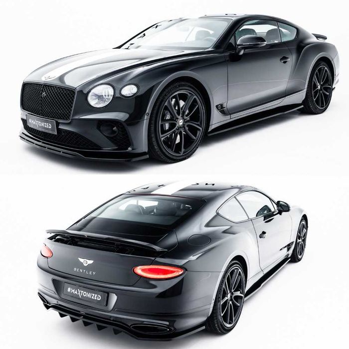 Обвес Bentley Continental GT тюнинг сплиттер пороги диффузор спойлер