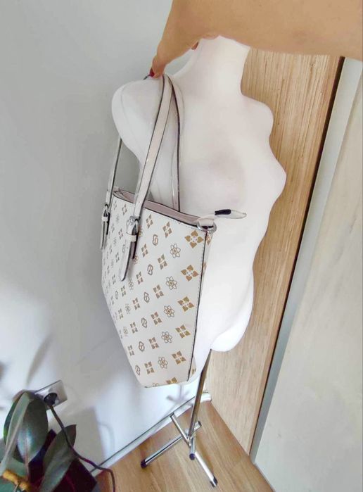 Torba shopper biała, nowa
