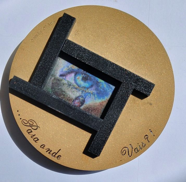 Mundo meu medalha bronze 80mm