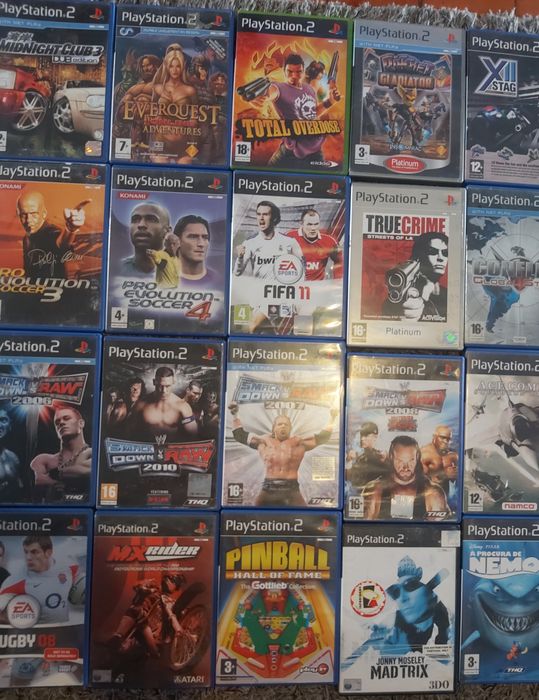 Ps2 e Ps3 vários jogos.