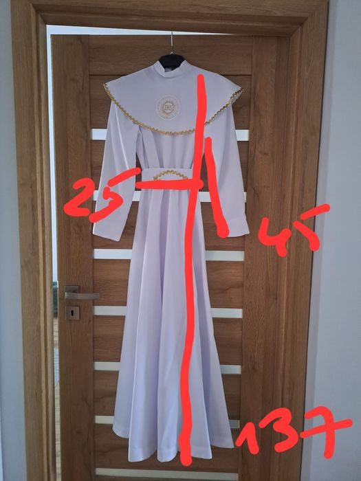Alba komunijna dla dziewczynki