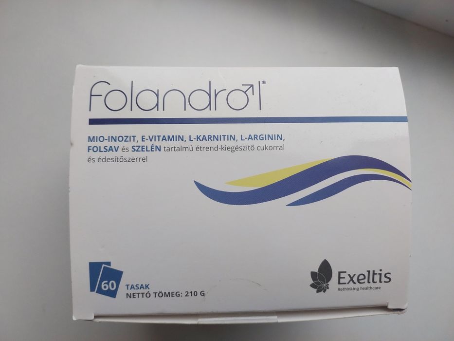 БАД Фоландрол. Комплекс вітамінів. Селен, фолієва кислота, міо-інозит