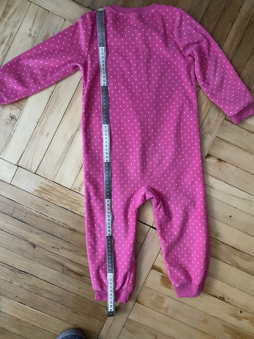 Флісовий ромпер, чоловічок, піжама для дівчинки carter’s