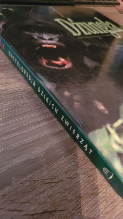 Książka - dżungla, encyklopedia dzikich zwierząt