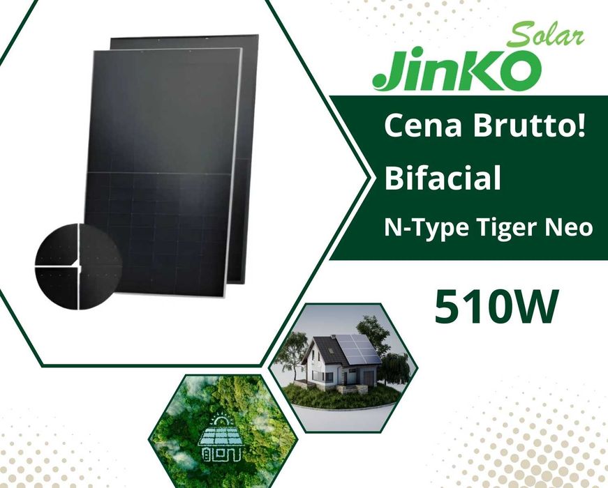 Panele Fotowoltaiczne 510W Jinko JKM510N-54HL4M-BDV | Fotowoltaika