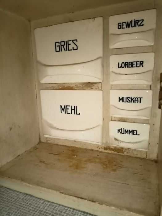 Kredens kuchenny śląski byfej zabytek retro poniemiecki