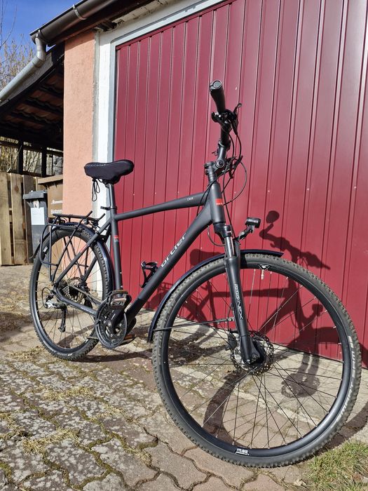 Rower Ortler Chur black matt aluminium 23 super stan