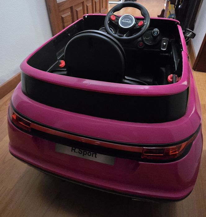 Carro Elétrico Criança Rosa - Estilo Range Rover