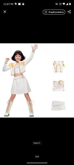 Hutrix strój przebranie Zoey KPOP Demon Hunters