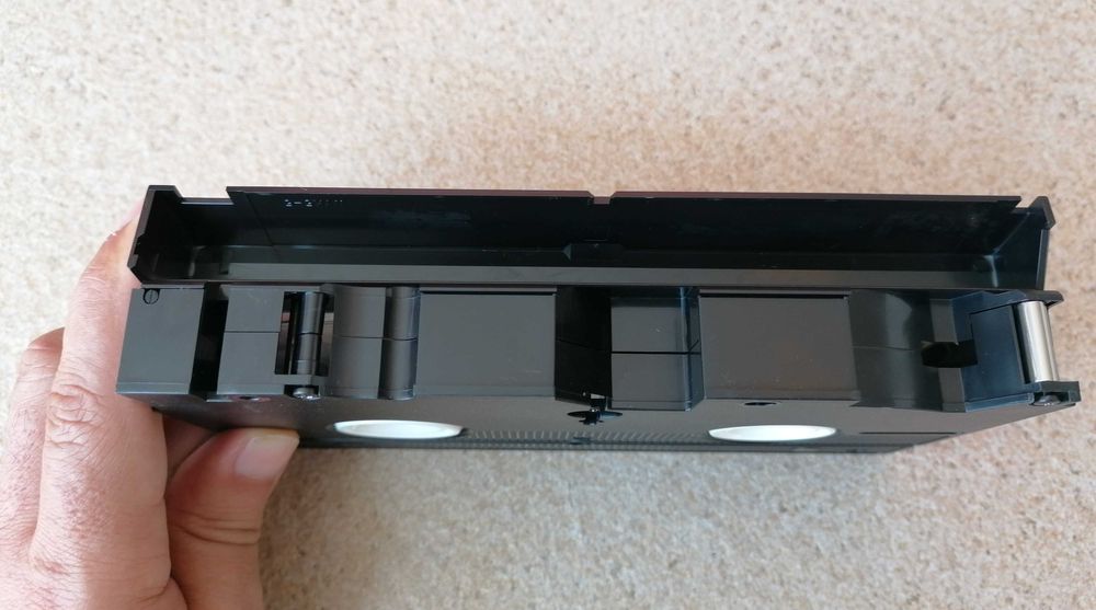 Cassetes VHS vazias para decoração