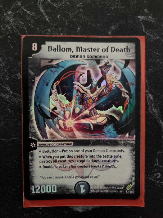Duel Masters - Ballom Master of Death