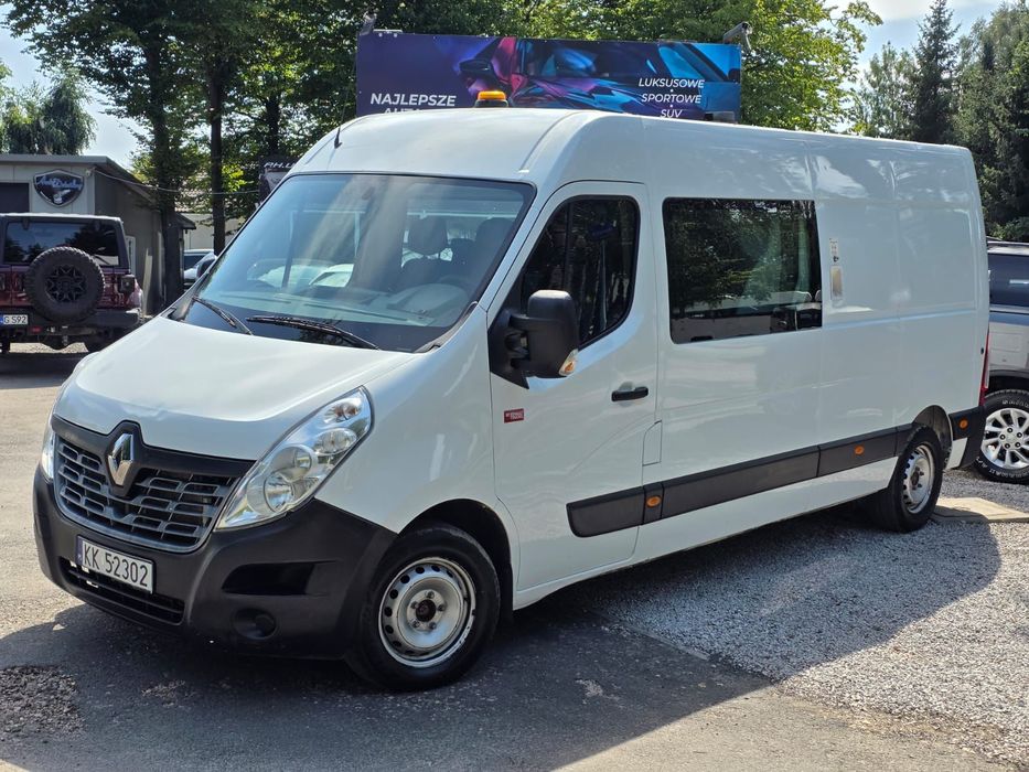 Renault MASTER  Renault Master 2017 – 2.3 DCI 110 KM – Brygadówka 7 Osobowa 23%VAT