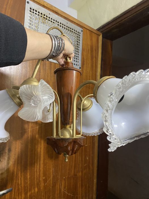 Candeeiro antigo recuperado