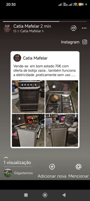 Fogao em ótimo estado