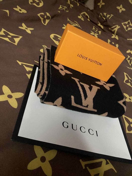 Szal ciepły Louis Vuitton xxl lv Paris luxury style