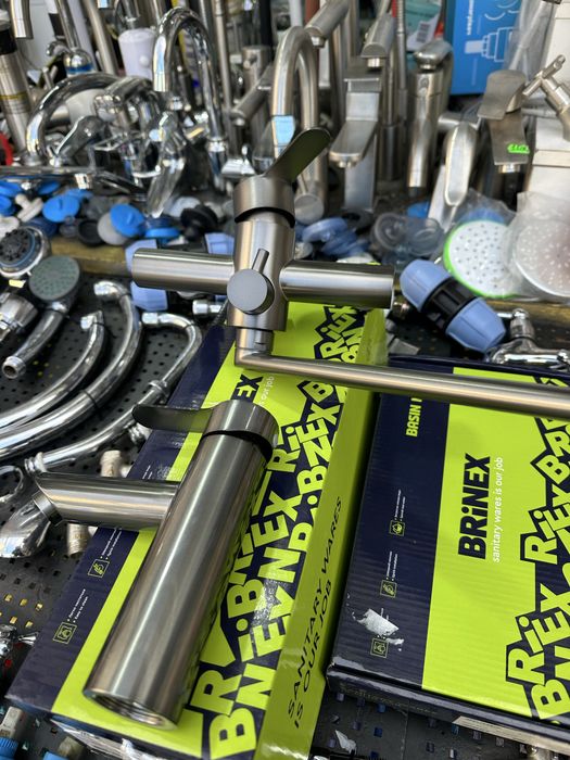 АКЦИЯ Смеситель для ванной,смеситель нержавейка,змішувач нержавійка