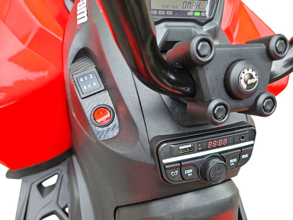 Can-Am Renegate CA002 4x4 quad na akumulator 800W 24V pojazd Quad Czer