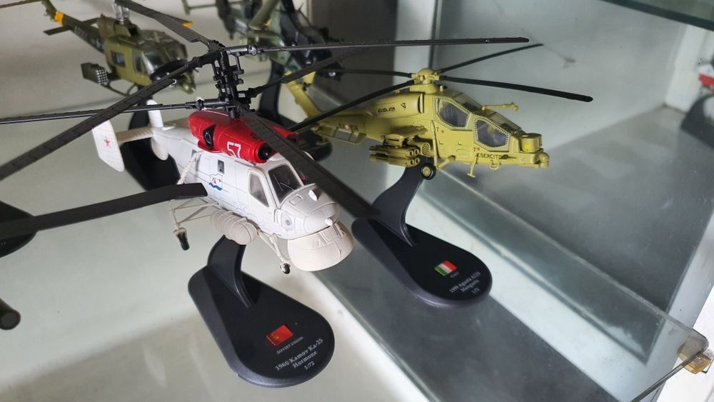 Helikoptery świata modele