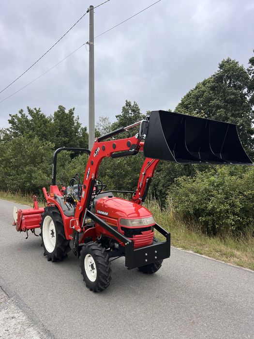 Mini Traktor Yanmar AF180 nowy Ladowacz Glebogryzarka 4x4 Transport