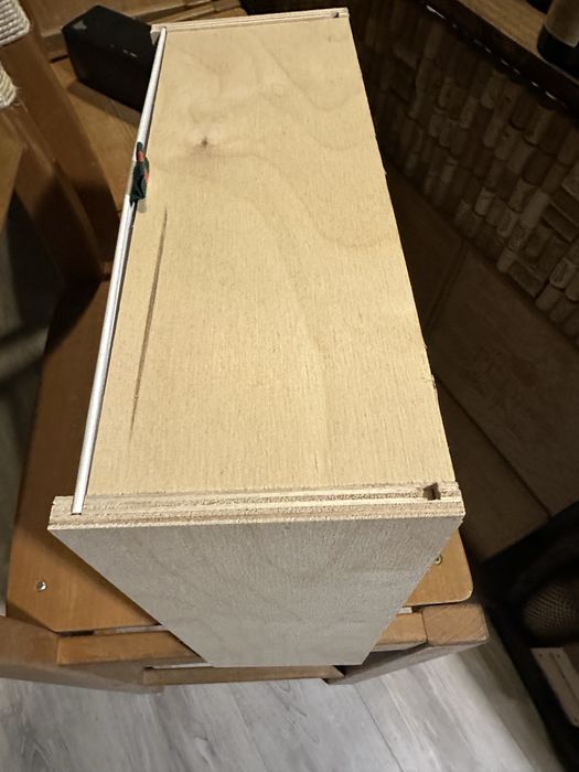 Caixa de vinho em madeira para 3 garrafas