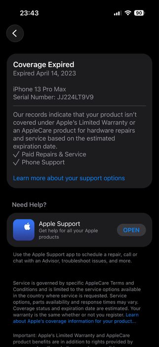 iphone 13 pro max 256gb