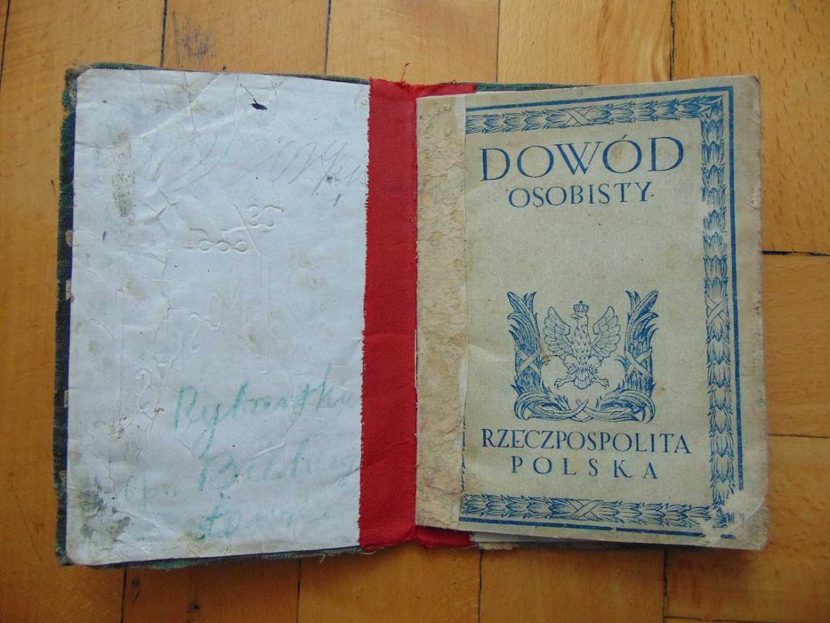 dowód osobisty 1925 Warszawa II RP