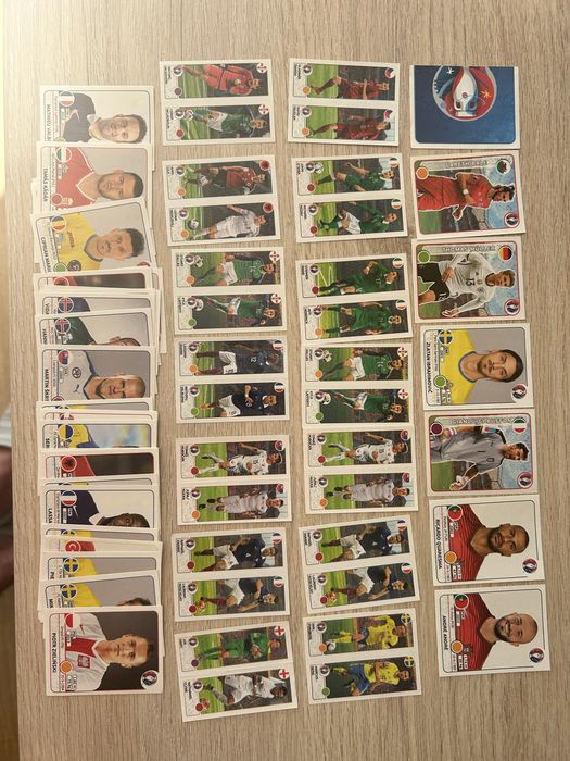 Cromos Euro 2026 (80 cromos no total)