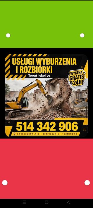 Rozbiórki i wyburzenia
