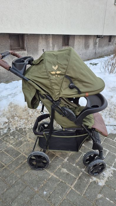 Lionelo, Emma Plus, wózek spacerowy, Forest Green