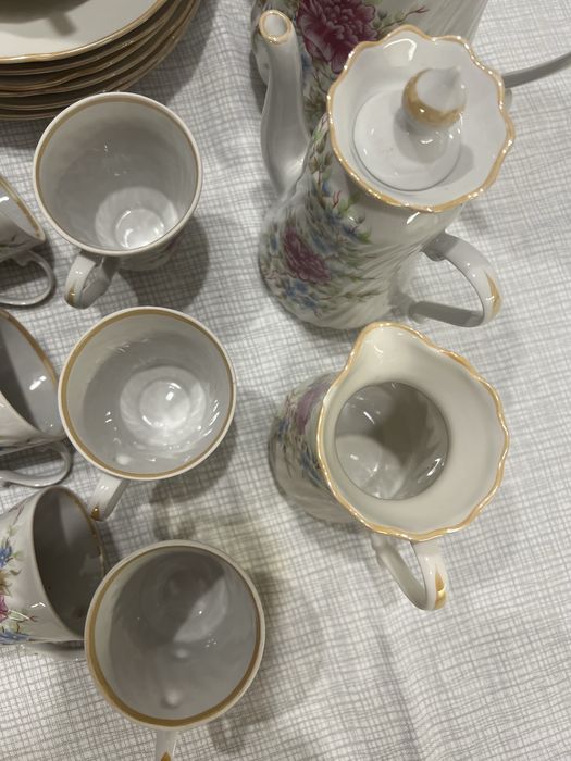 Сервиз кофейный Коростень фарфор.