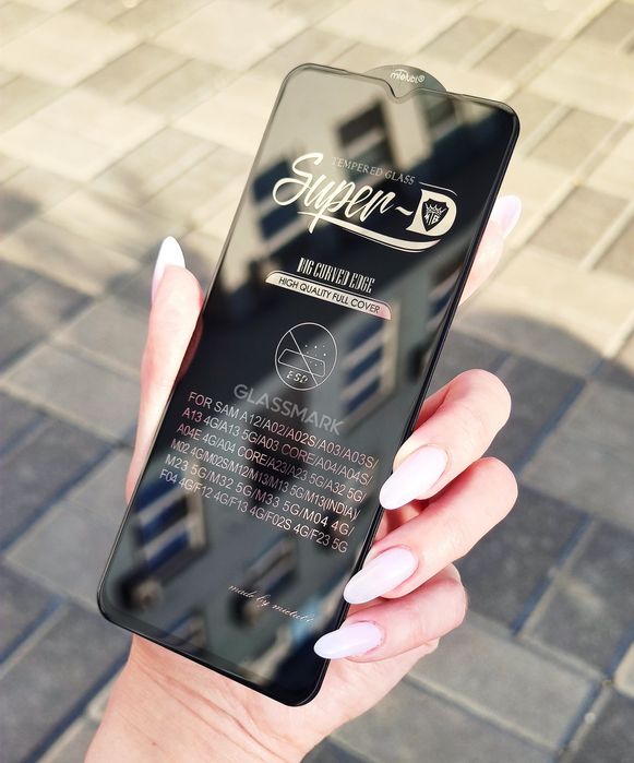 Защитное стекло Samsung A12 A04 A32 5G захисне скло супер д самсунг