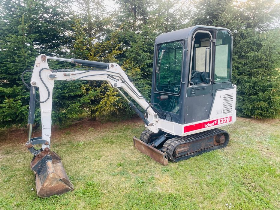 Bobcat X320  Minikoparka Bobcat X320 (nie Yanmar, JCB, Kubota, Cat, Takeuchi)