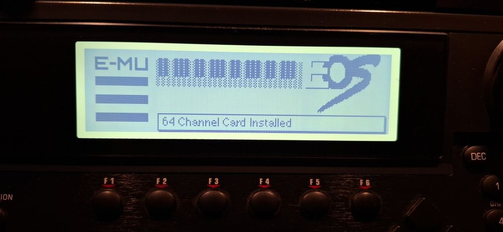 E-mu e6400 72mb Sampler