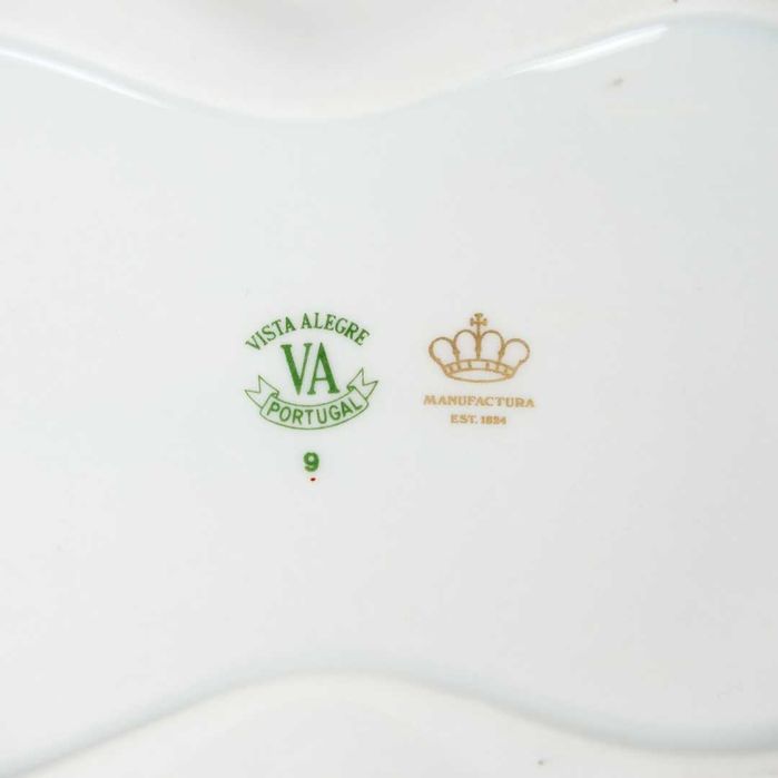 Galheteiro em porcelana da Vista Alegre da coleção "Imari"