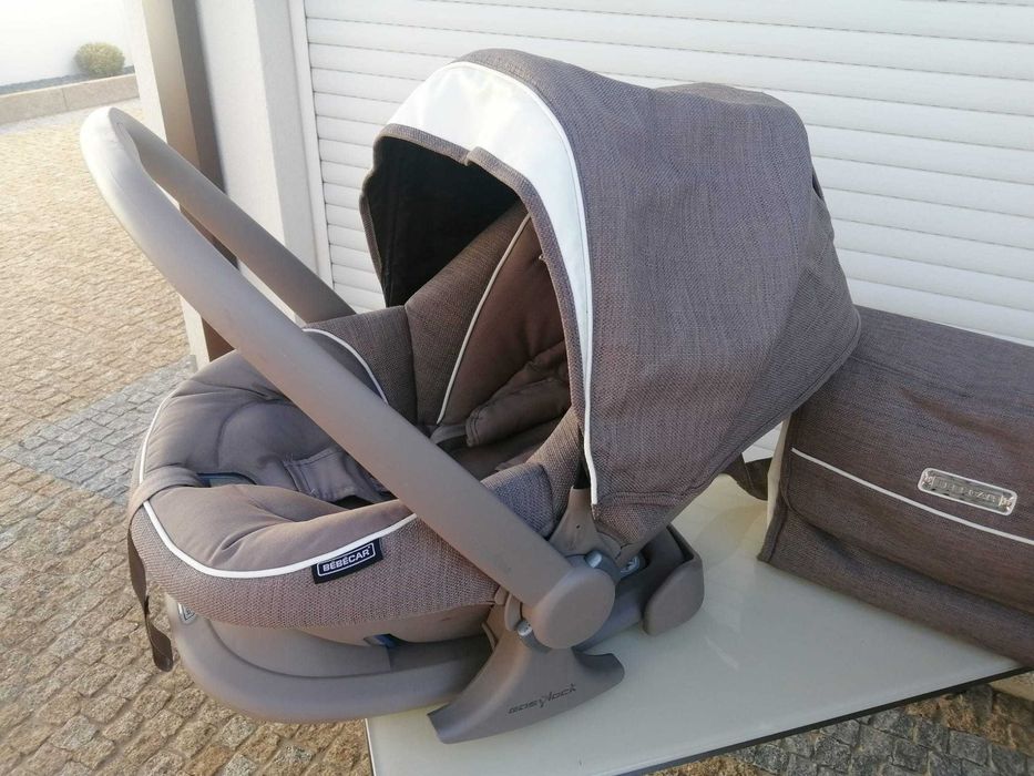 Conjunto bege com cromado  Bebecar