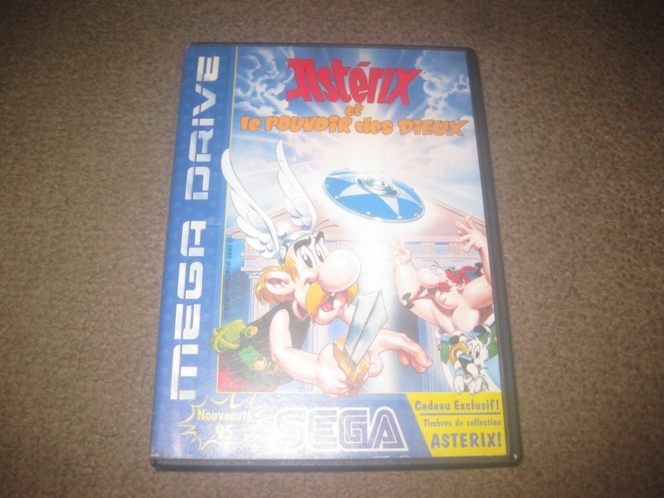 Jogo "Astérix And The Power Of The Gods" para Sega Mega Drive!