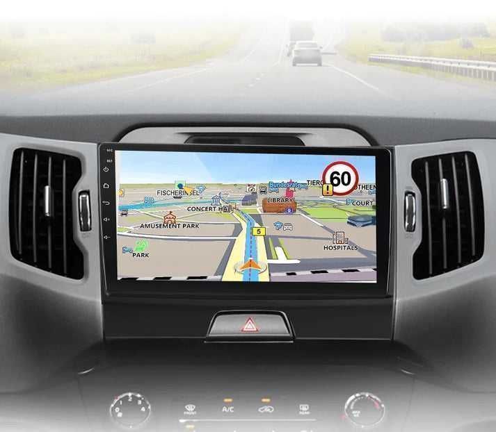 Radio Nawigacja Kia Sportage 3 2010 - 2016 Carplay Android 6GB 128GB